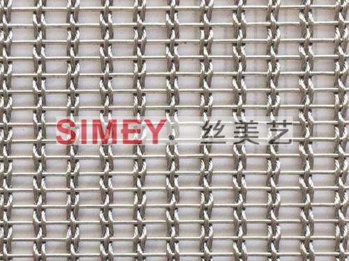 XY-M3165艺术玻璃不锈钢网 