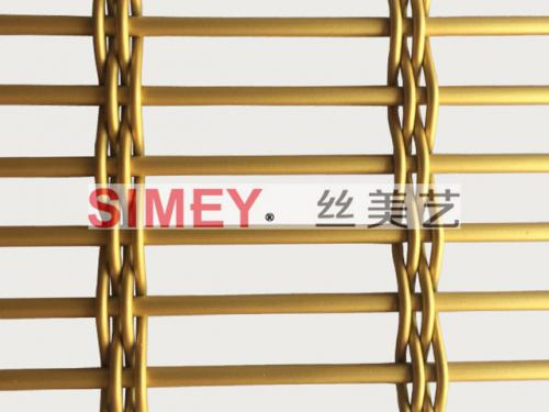 XY-7543P金色金属网帘